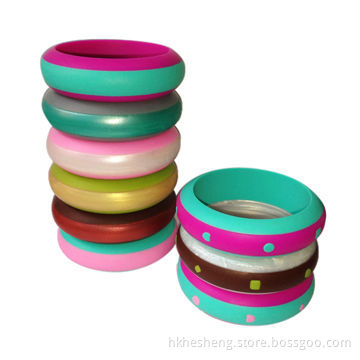 2014 New Arrival Silicone Bracelet, Food-grade and BPA-free
